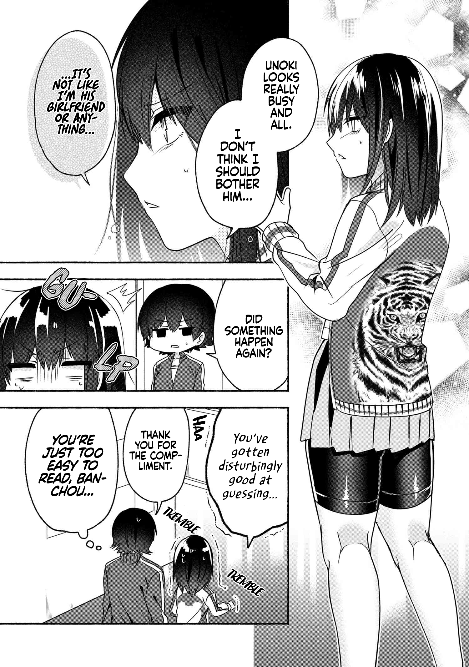 Pashiri na Boku to Koisuru Banchou-san Chapter 55 4